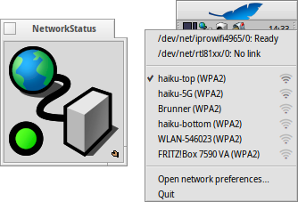 NetworkStatus applet