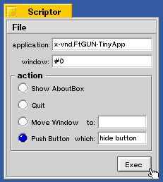 図 Scriptorのスクリーンショット